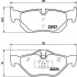 Sada brzdových destiček BREMBO P06038 - BMW