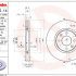 Brzdový kotouč BREMBO 09.6925.14 - CITROËN