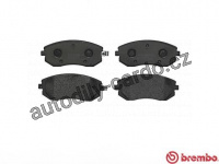 Sada brzdových destiček BREMBO P78013 - SUBARU