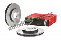 Brzdový kotouč BREMBO 09.B356.11 - CHEVROLET, OPEL, VAUXHALL