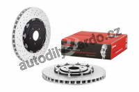 Brzdový kotouč BREMBO 09.B386.13 - NISSAN