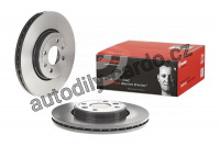 Brzdový kotouč BREMBO 09.8137.21 - RENAULT