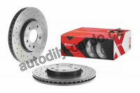 Brzdový kotouč BREMBO 09.B356.1X - CHEVROLET, OPEL, VAUXHALL