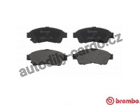 Sada brzdových destiček BREMBO P83034 - TOYOTA