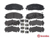 Sada brzdových destiček BREMBO P11035