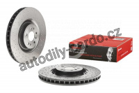 Brzdový kotouč BREMBO 09.C942.11 - MERCEDES-BENZ