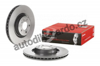 Brzdový kotouč BREMBO 09.D059.11 - AUDI