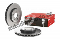 Brzdový kotouč BREMBO 09.B344.41 - MERCEDES-BENZ