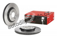 Brzdový kotouč BREMBO 09.B596.11 - NISSAN