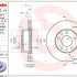 Brzdový kotouč BREMBO 09.D017.11 - CITROËN, FIAT, PEUGEOT