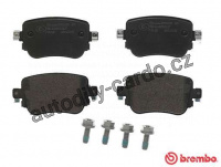 Sada brzdových destiček BREMBO P85140