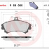 Sada brzdových destiček BREMBO P50055 - MITSUBISHI