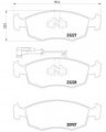 Sada brzdových destiček BREMBO P23076 - FIAT