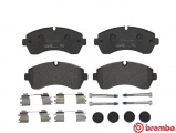 Sada brzdových destiček BREMBO P50059 - MERCEDES-BENZ