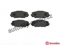 Sada brzdových destiček BREMBO P83071 - TOYOTA