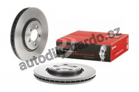 Brzdový kotouč BREMBO 09.B311.11 - JAGUAR