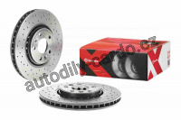 Brzdový kotouč BREMBO 09.B352.1X - RENAULT