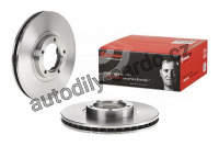 Brzdový kotouč BREMBO 09.6967.14 - FORD