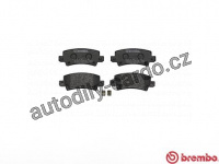 Sada brzdových destiček BREMBO P83065 - TOYOTA