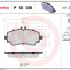 Sada brzdových destiček BREMBO P50036 - MERCEDES-BENZ