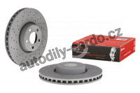 Brzdový kotouč BREMBO 09.D529.23 - MERCEDES-BENZ