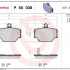 Sada brzdových destiček BREMBO P50038 - SMART