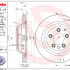 Brzdový kotouč BREMBO 09.9871.11 - AUDI, PORSCHE, VW