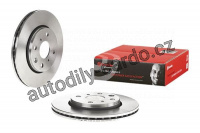 Brzdový kotouč BREMBO 09.9928.14 - CITROËN, PEUGEOT