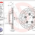 Brzdový kotouč BREMBO 09.C880.11 - PORSCHE