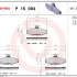 Sada brzdových destiček BREMBO P15004 - DAEWOO, SSANGYONG