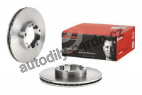 Brzdový kotouč BREMBO 09.B497.10 - NISSAN