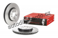 Brzdový kotouč BREMBO 09.B356.21 - CHEVROLET, OPEL