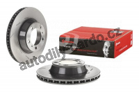 Brzdový kotouč BREMBO 09.C878.31 - PORSCHE