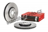 Brzdový kotouč BREMBO 09.D064.21 - JAGUAR, LAND ROVER