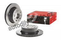 Brzdový kotouč BREMBO 09.C663.11 - CITROËN, FIAT, PEUGEOT