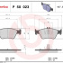 Sada brzdových destiček BREMBO P50023 - MERCEDES-BENZ