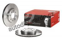 Brzdový kotouč BREMBO 09.8616.10 - FIAT