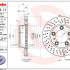 Brzdový kotouč BREMBO 09.C879.11 - PORSCHE