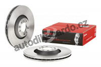 Brzdový kotouč BREMBO 09.8670.14 - CITROËN, PEUGEOT