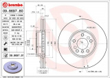 Brzdový kotouč BREMBO 09.8697.81