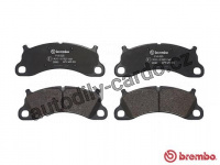 Sada brzdových destiček BREMBO P65025 - PORSCHE