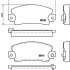 Sada brzdových destiček BREMBO P68004