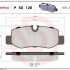 Sada brzdových destiček BREMBO P50126 - MERCEDES-BENZ