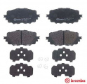 Sada brzdových destiček BREMBO P49054 - FIAT, MAZDA