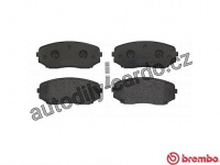 Sada brzdových destiček BREMBO P49040 - MAZDA  nahrazeno P54059