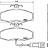 Sada brzdových destiček BREMBO P24014 - FORD, TVR