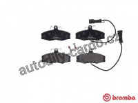 Sada brzdových destiček BREMBO P24014 - FORD, TVR