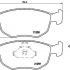 Sada brzdových destiček BREMBO P24069 - AC, FORD