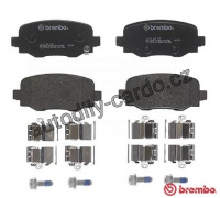 Sada brzdových destiček BREMBO P23177 - FIAT, JEEP