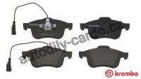 Sada brzdových destiček BREMBO P23163 - FIAT, LANCIA, OPEL